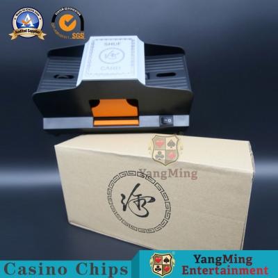 China Walmart Auto Two Deck Playing Card Shuffler / Gambling Poker Card Shoe for sale