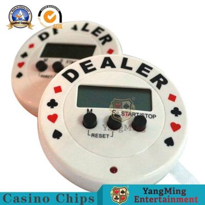 中国 デジタル秒読みの電子ディーラー ボタンのテキサスHoldemのための公式の火かき棒のトーナメントのタイマーのカジノのディーラーのタイマー 販売のため