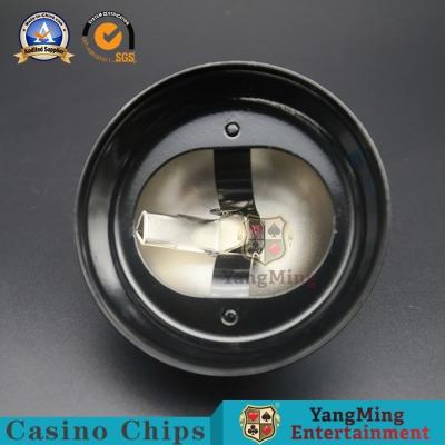 China Durable Casino Game Accessories Stainless Steel Baccarat Roulette Wheel Manual Tapping Gambling Table Metal Call Bell for sale