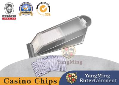 China Costume especial grupos acrílicos engrossados do eixo 8 do ferro do Shuffler YM-DS01-3 do cartão da tabela do pôquer à venda