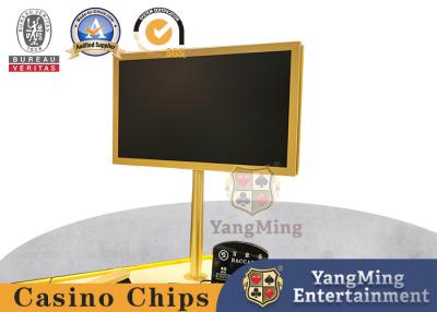 China Exclusivo de Casino 27 pulgadas de oro mate Sistema de visualización de alta definición de doble cara en venta