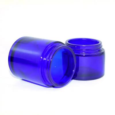 China Translucence Jars Custom Packaging Glass Child Resistant Jars 1 oz 2 oz 4 oz 6 oz 8 oz for sale