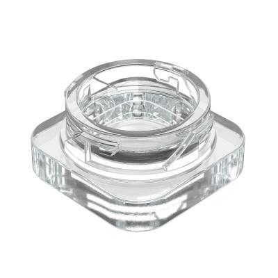 中国 Child Resistant Tube Clear Glass Concentrate Jar 販売のため