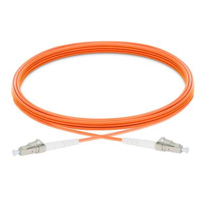 China Multimode OM2 Fiber Optic Patch Cord LC LC Fiber Jumper Cables for sale