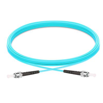 China ST ST Fiber Optic Patch Cord OM3 Patch Cord Multi Mode for sale
