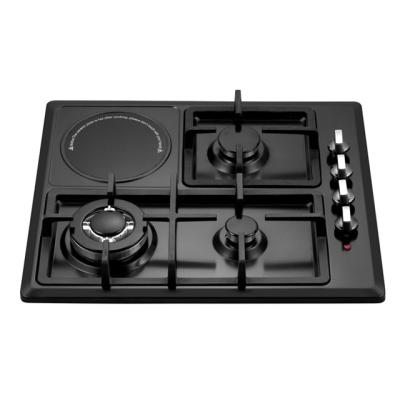 China Natural Gas LPG Gas Cooker Stainless Steel 4 Burner Gas Hob for sale