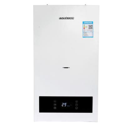 China Family Using Hot Water Gas Boilers For Home Heating Living Room White 20KW for sale