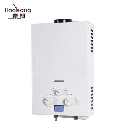 China 6L 1.56GPM LPG Gas Water Heater Instant Heating Tankless For Shower for sale
