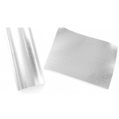 China Papel metalizado metalizado de papel dorado de vacío Resistente al agua 55GSM Rollo de papel de envoltura metálico en venta