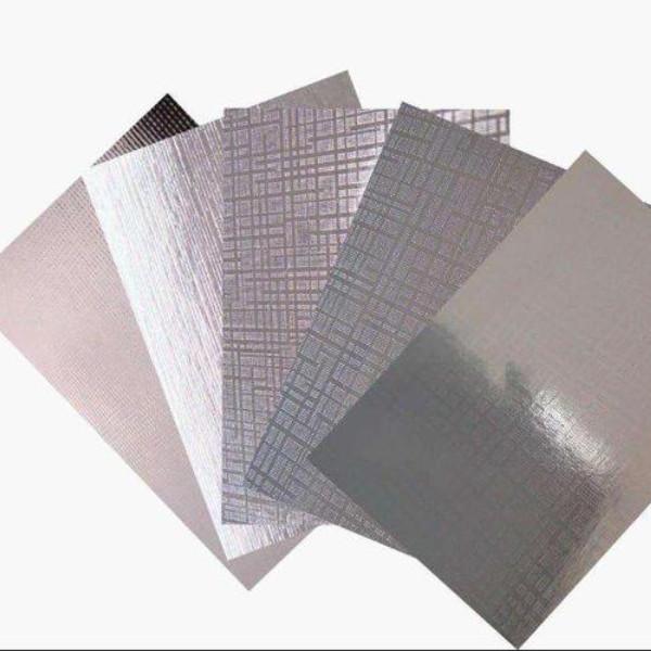 Quality 80GSM Vacuum Metallized Paper Water Resistance Vacuum Metallized Film For Food for sale