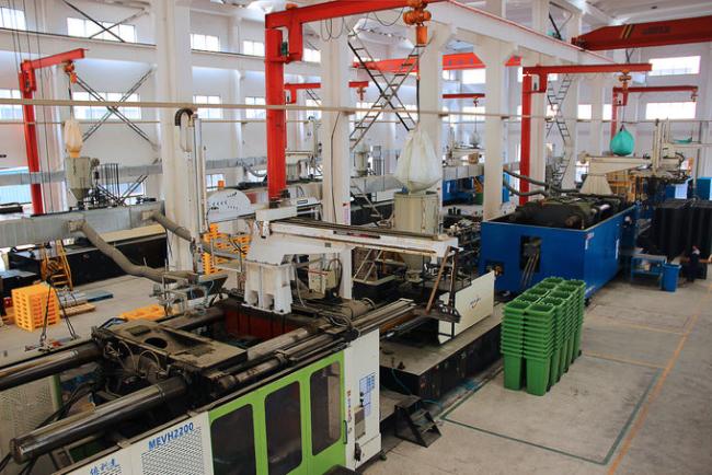 single face 9 feet 18 feet light weight plastic pallet for flat logistic transfer