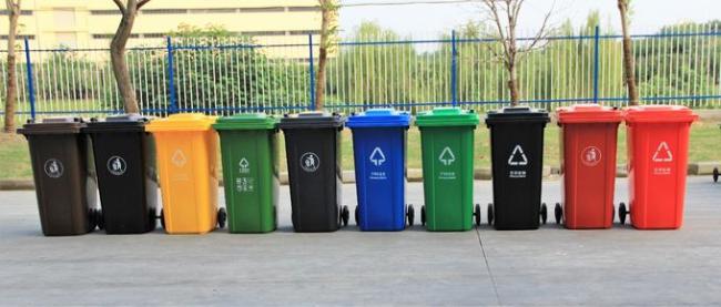 eco-friendly hdpe/pp hospital and restaurant garbage can street waste bin