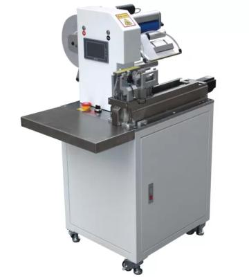 China Automatic Wire Cable Label Folding And Labeling Machine for sale