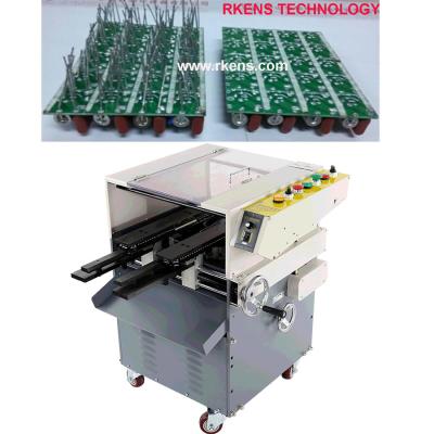 China Components Pin 60HZ PCB Lead Cutting Machine Easily Adjsutable Cut Length for sale