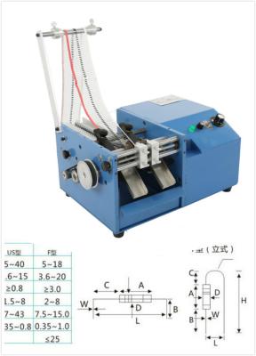 China Motorized Resistor / Diodeaxial Lead Forming Tool 220V/110V Power Supply Durable for sale
