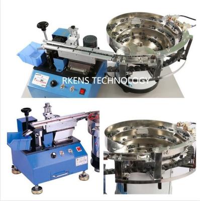China 3MM and 5MM LED Lead Trimming Cutting Machine With Feeder Drum for sale