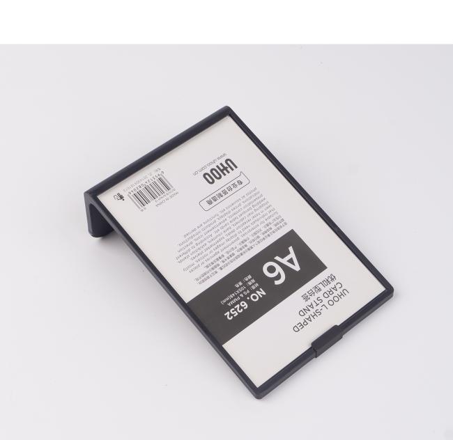 UHOO L-Shaped Card Stand Sign Holders Business Display A4/A5/A6