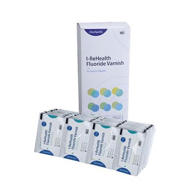 China 100 tratamiento del fluoruro del bolso 22600ppm para la carie dental de la prevención de los niños en venta