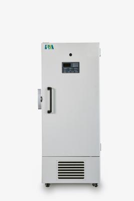 China El manual ultrabajo vertical biomédico vertical del congelador de la temperatura 408L descongela en venta