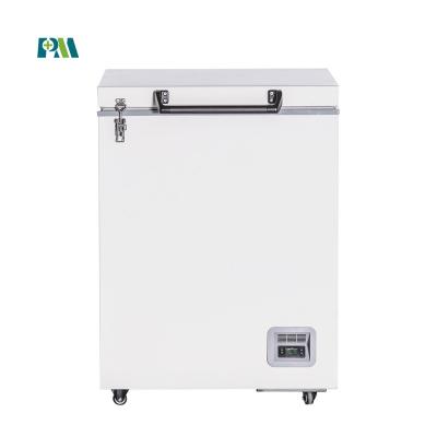 China Minus 60 Degree Mini Portable Energy Saving Cryogenic Chest Freezer with Foaming Door for sale