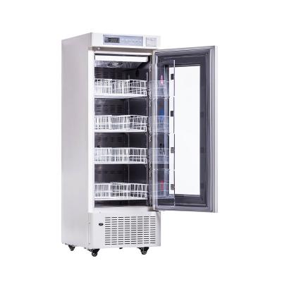 China 4 Degree Small Blood Bank Refrigerators with Forced Air Cooling coated basket for sale
