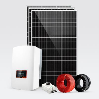 China MSDS Sistema de painéis solares residenciais Entrada multifuncional 230V AC à venda