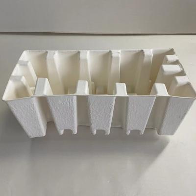 China Logistics Moulded Pulp Packaging Tray Good Protective Biodegradable for sale