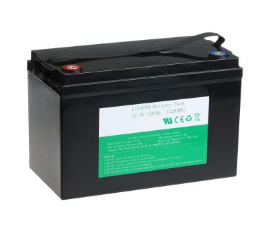 China VRLA Replacement LiFEPO4 Lithium Ion Battery 12V100AH UPS Backup Power 12V1280WH for sale