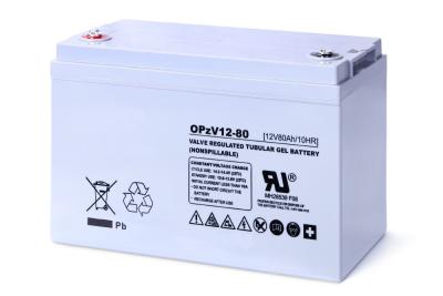 Chine batterie tubulaire de gel de batterie de gel de 12V80Ah OPzV à vendre