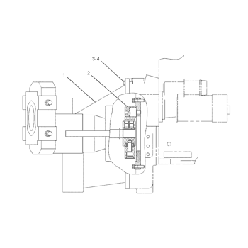 1539185 Parts scheme PUMP GP-MAIN HYDRAULIC