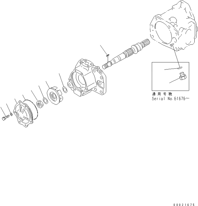 D65EX-12 S/N 60942-UP (S6D125E-2 (Emission) Eng. Installed)