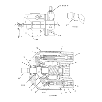 2021335 Parts scheme PUMP GP-PISTON