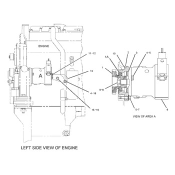 2590814 Parts scheme PUMP GP-PISTON