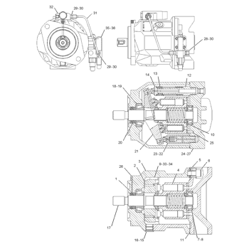 2246369 Parts scheme PUMP GP-PISTON