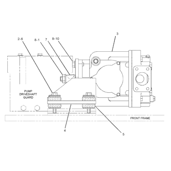6E3136 Parts scheme PUMP GP-PISTON