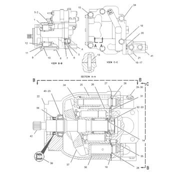 1480285 Parts scheme PUMP GP-PISTON