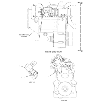 1670994 Parts scheme PUMP GP-PISTON