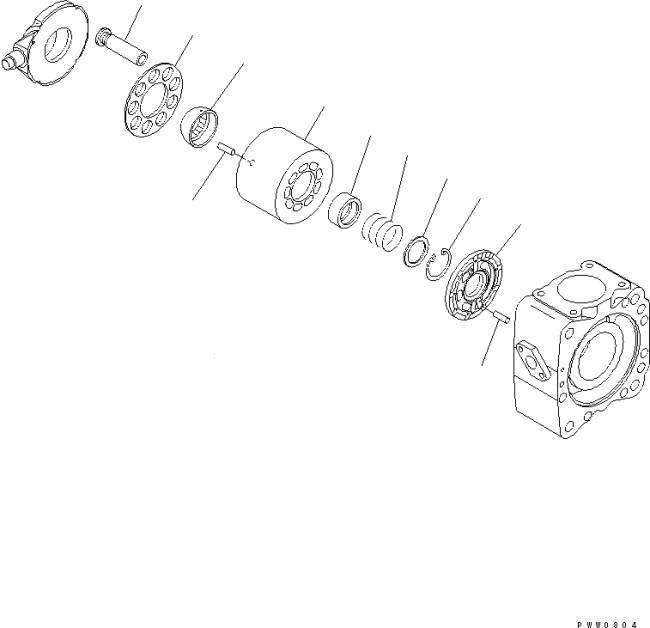 WA1200-3 S/N 50001-UP (Chassis only)