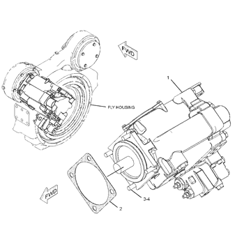 3697132 Parts scheme PUMP GP-PISTON