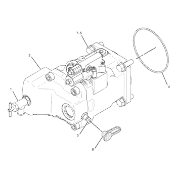 3073063 Parts scheme PUMP GP-PISTON