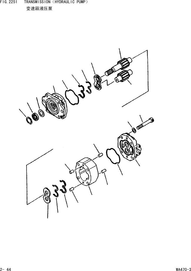 WA470-3 S/N 25233-UP