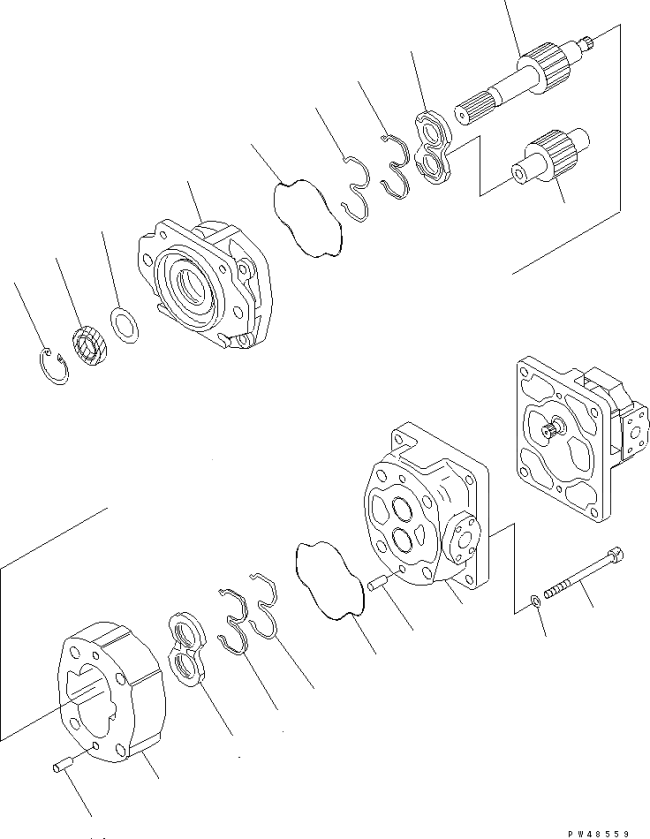 D475A-3 S/N 10601-UP (Shoe Slipping Control Spec.)