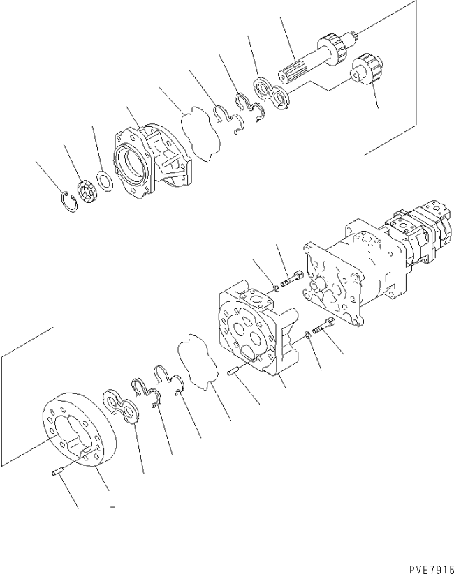 WA900-3E0 S/N 60001-60077 (TIER 2)