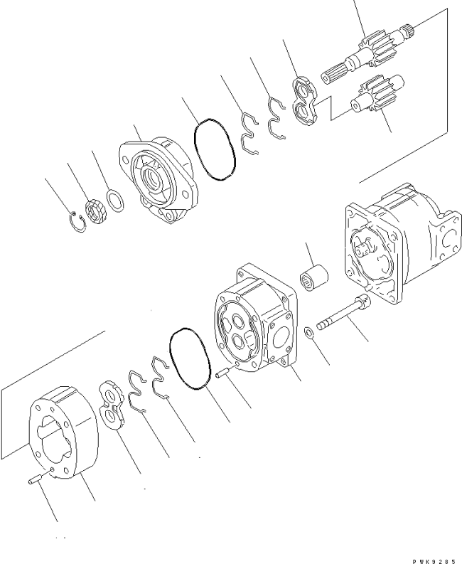 D85ESS-2 S/N 3034-UP (For Southeast Asia / S6D125E-2 (Emission) Eng. Installed)