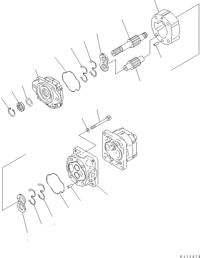 D85P-21 S/N 3689-UP (S6D125E-2 (Emission) Eng. Installed)