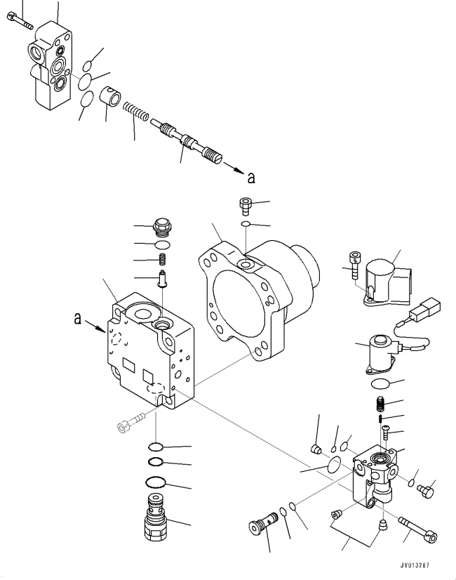 KOMTRAX RELATED PARTS, WITHOUT 3D MACHINE CONTROL PLUG AND PLAY