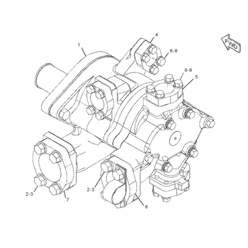 3741605 Parts scheme PUMP GP-GEAR