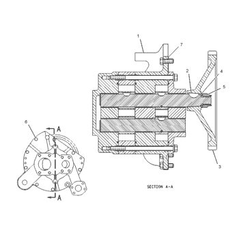 1116841 Parts scheme PUMP GP-GEAR