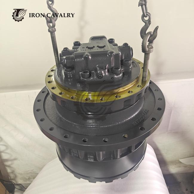 Close-up view of Komatsu PC350-8MO Excavator Final Drive components