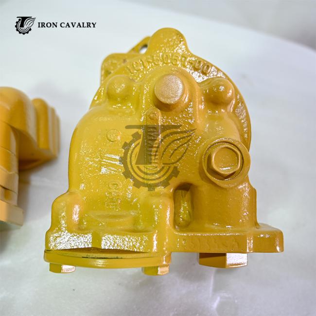 Close-up view of Hydraulic Gear Pump components